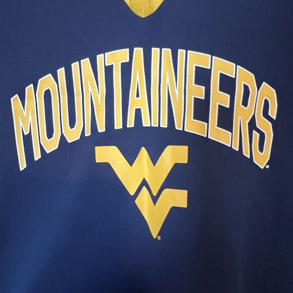 Women's West Virginia Mountaineers Shirt G3 4Her by Carl Banks Size Small - Picture 4 of 8